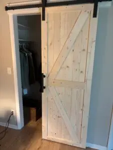 Custom Barn Door Installation in Saugatuck