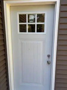 Steel Entry Door & Frame Replacement in Zeeland — entry door replacement