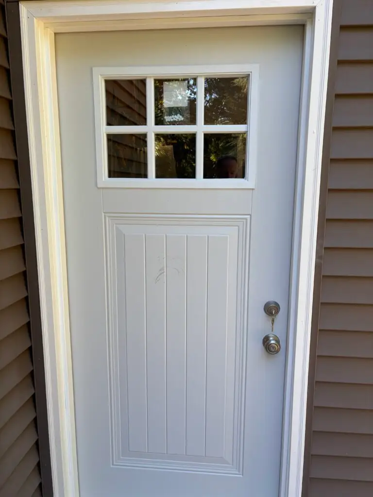 Steel Entry Door & Frame Replacement in Zeeland — entry door replacement