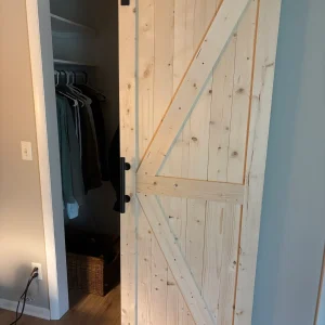 Custom Barn Door Installation in Saugatuck